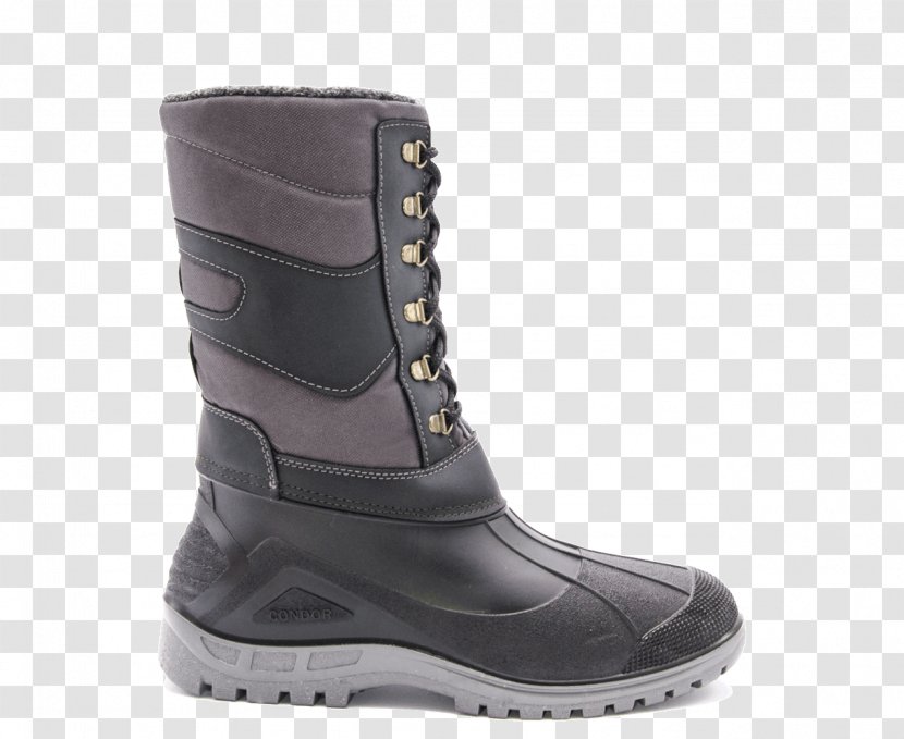 Snow Boot Motorcycle Cowboy Shoe - Walking Transparent PNG