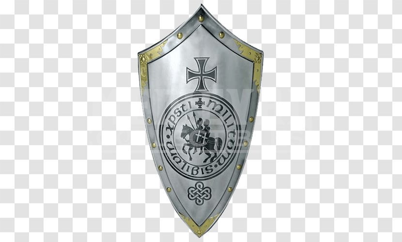 Knights Templar Shield Crusader States Crusades - Knight Transparent PNG