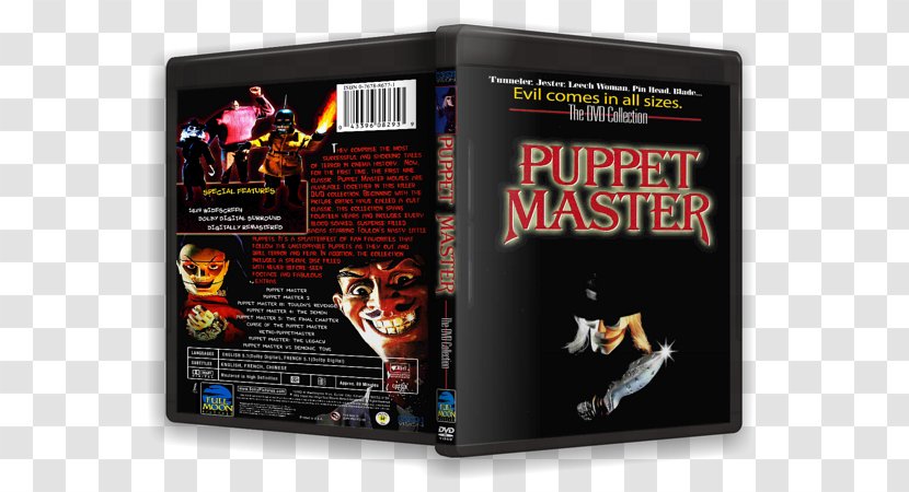 DVD STXE6FIN GR EUR Puppet Master - Dvd Transparent PNG