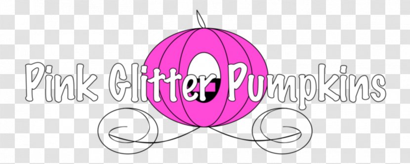 Logo Brand Clip Art Font Line - Magenta - Pink Glitter Pumpkins Transparent PNG