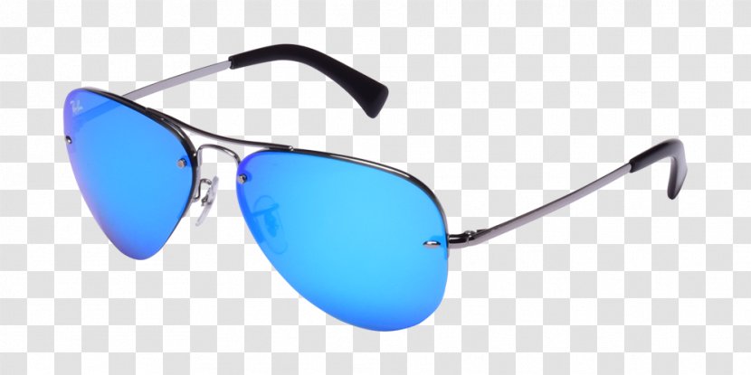 Goggles Ray-Ban Aviator Sunglasses - Azure - Ray Ban Transparent PNG