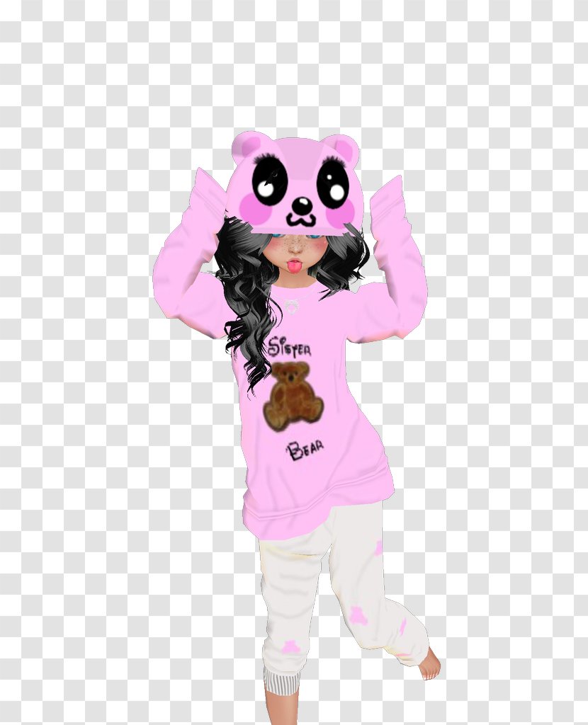 Costume Mascot Pink M Animal Character - Day Of Albanians Transparent PNG