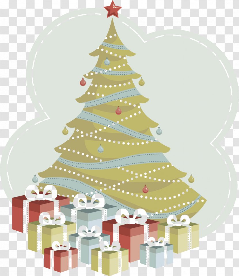 Christmas Tree Ornament - Hand-painted Transparent PNG
