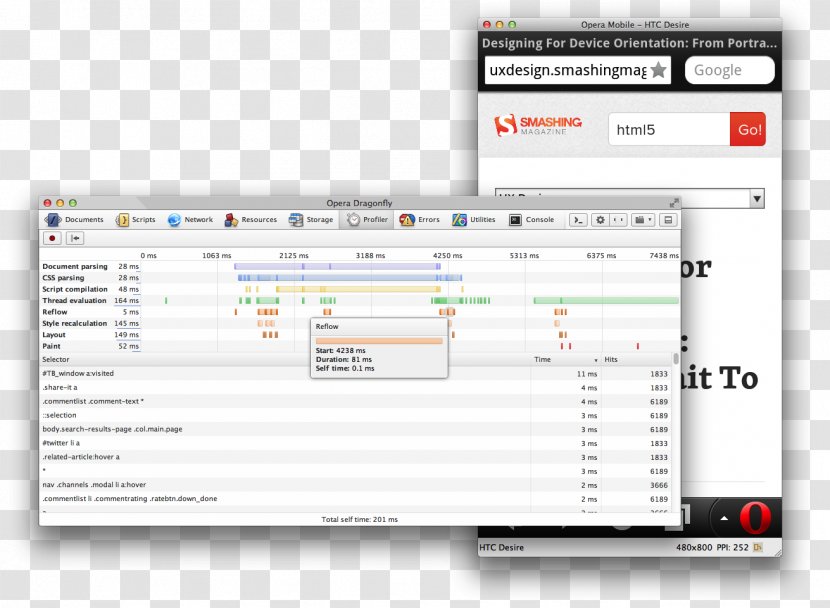 Opera Mobile Responsive Web Design Computer Software Emulator Transparent PNG