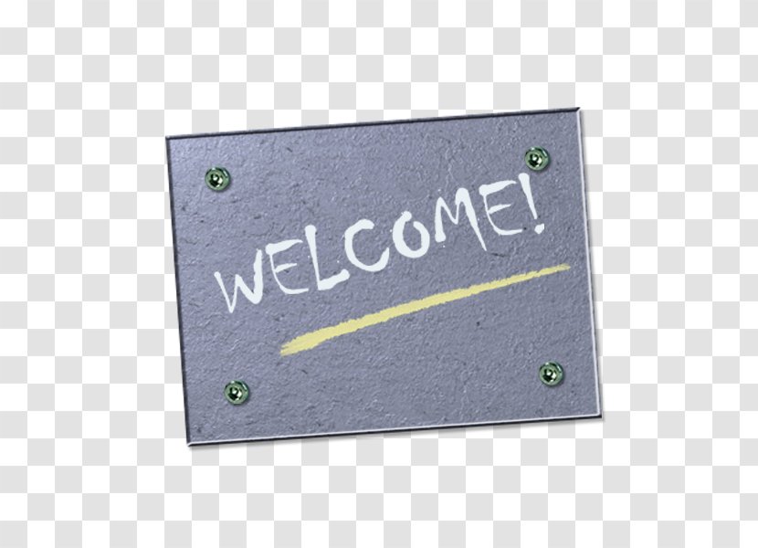 Clip Art - Text - Free Welcome Sign To Pull Material Transparent PNG
