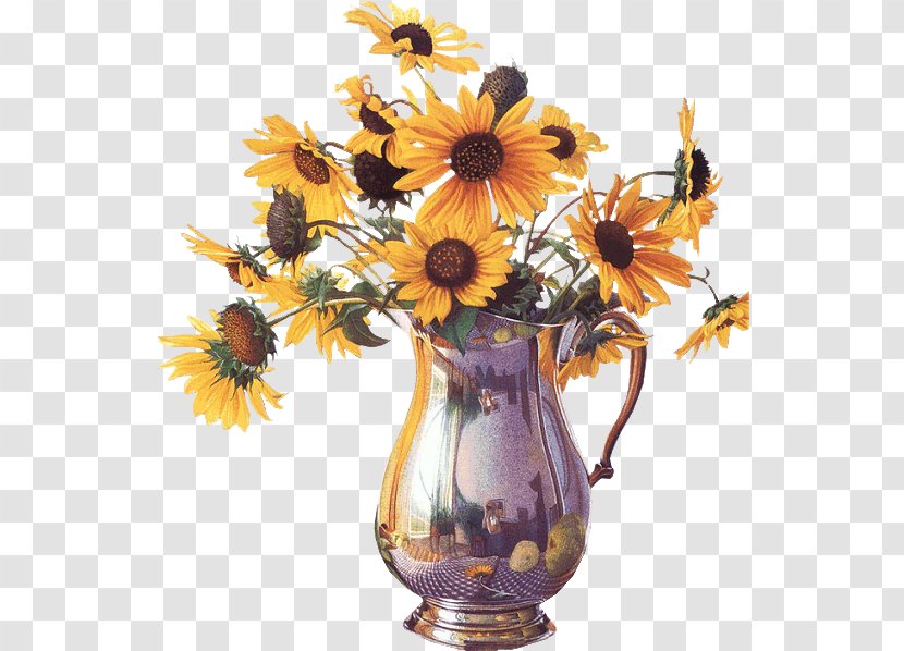 Common Sunflower Flower Bouquet Clip Art - Arranging Transparent PNG