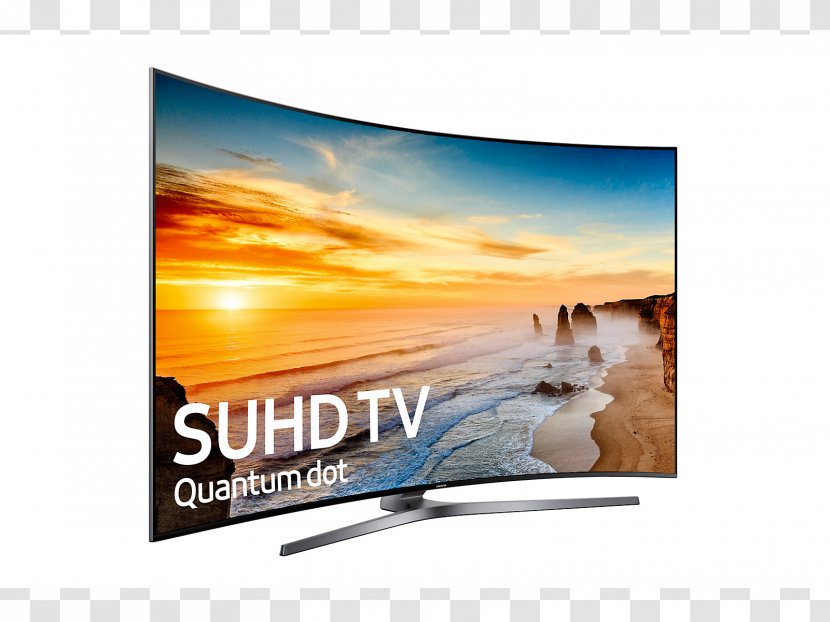 LED-backlit LCD Smart TV Ultra-high-definition Television Samsung KS9500 4K Resolution - Multimedia - Televisión Transparent PNG