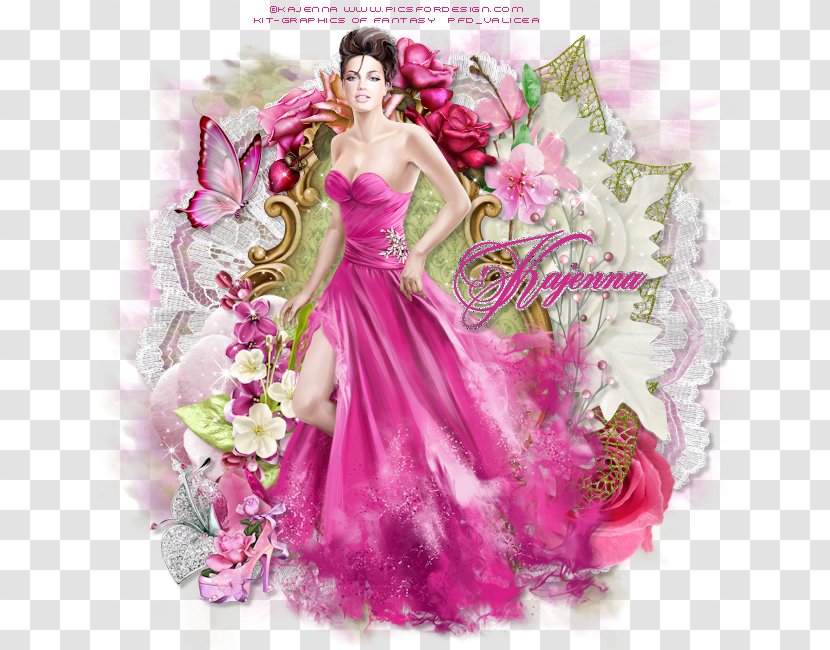 Floral Design Cut Flowers Flower Bouquet Gown - Pink M - Leather Lace Bullock Transparent PNG