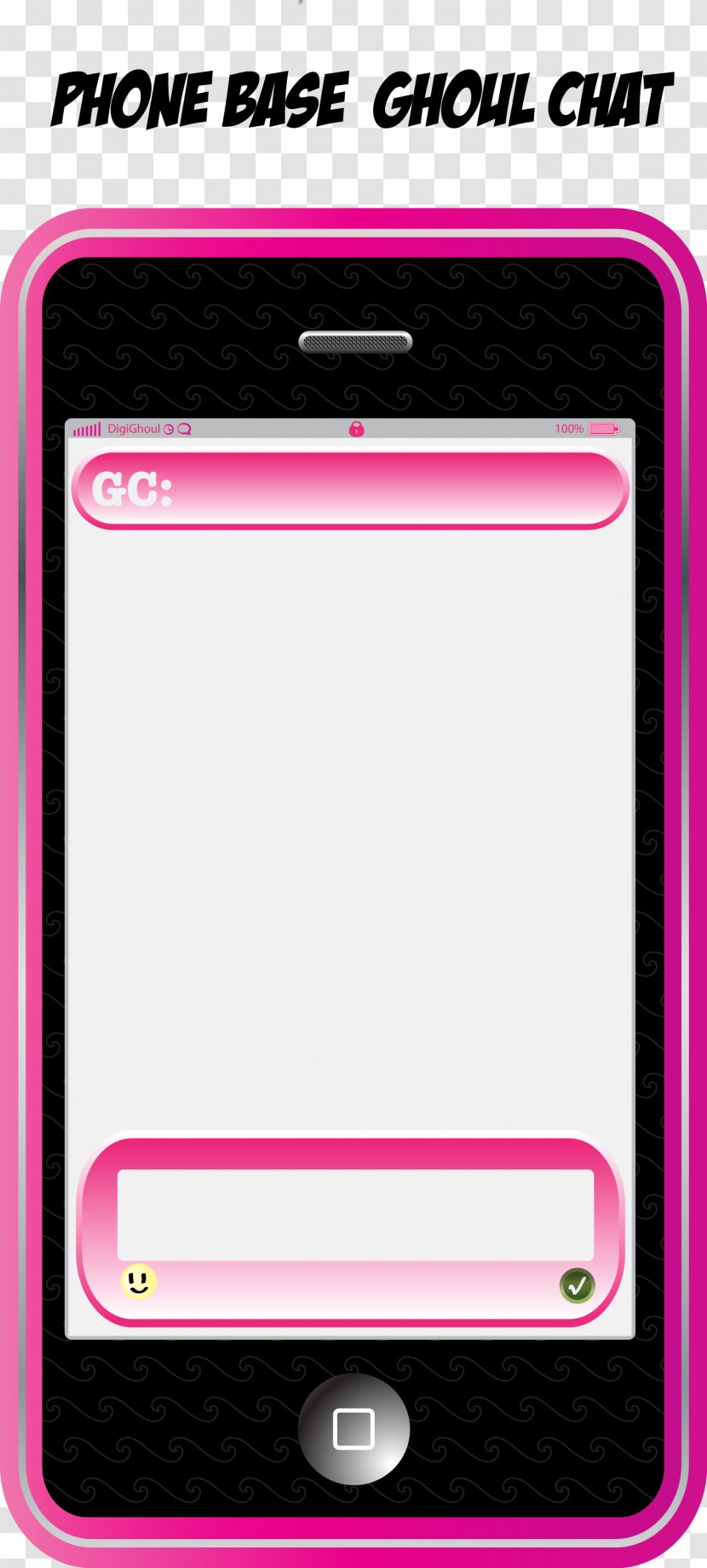 Feature Phone Mobile Accessories Pink M - Rectangle - Phones Transparent PNG