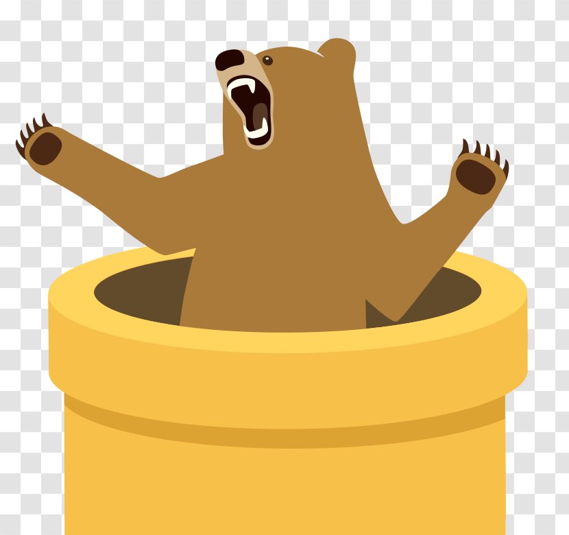 TunnelBear Virtual Private Network Computer Security OpenVPN Tunneling Protocol - Silhouette - Flower Transparent PNG