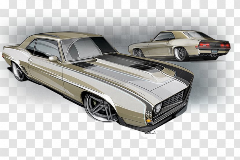 Chevrolet Camaro Car El Camino Ford Mustang - Muscle - Nice Old Cars Transparent PNG