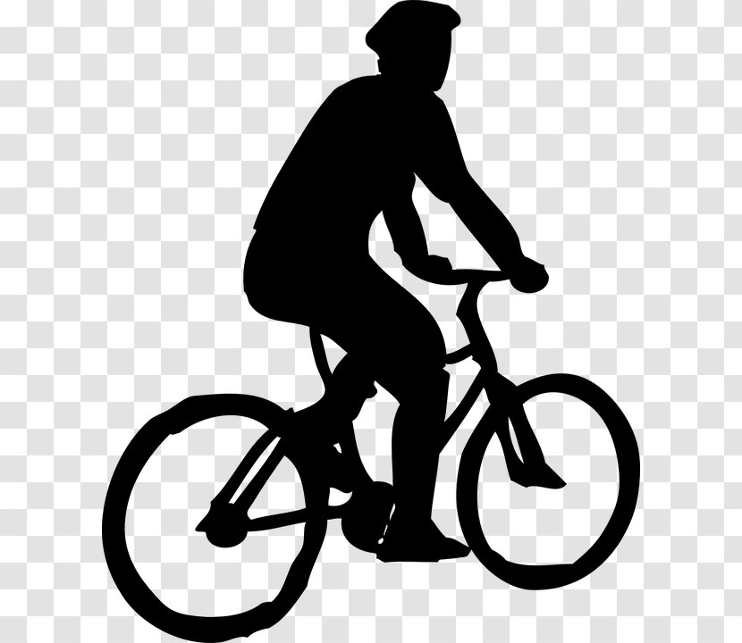 Cycling Bicycle Silhouette Clip Art - Vehicle Transparent PNG