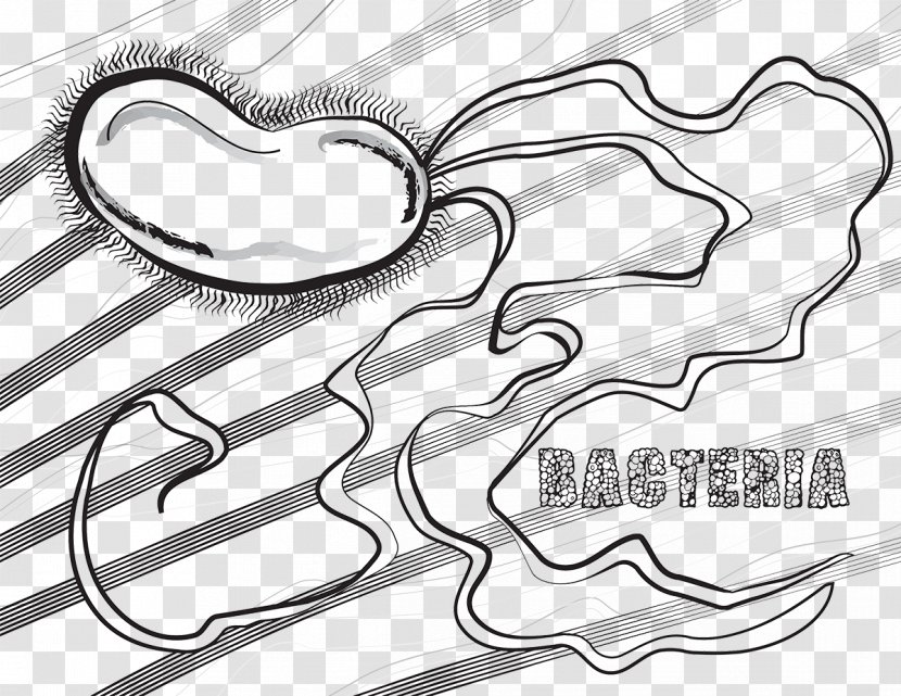 Coloring Book Bacteria Microscopic Monsters Cell - Cartoon - Color Me Redlands Ca Transparent PNG