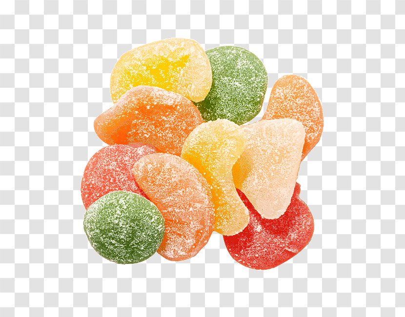 Gumdrop Pastille Food Candied Fruit Turkish Delight - Wine Gum - Sweetness Transparent PNG