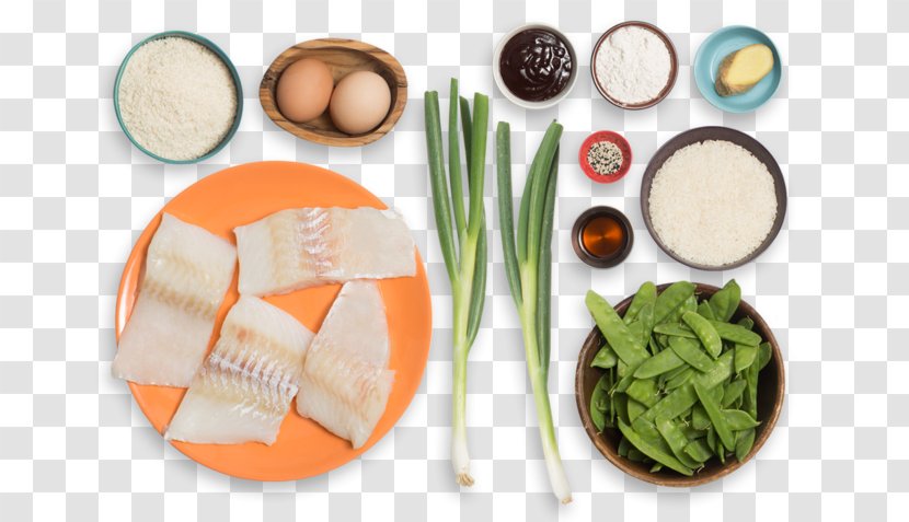 Vegetarian Cuisine Recipe Vegetable Diet Food - Panko Fried Fish Transparent PNG