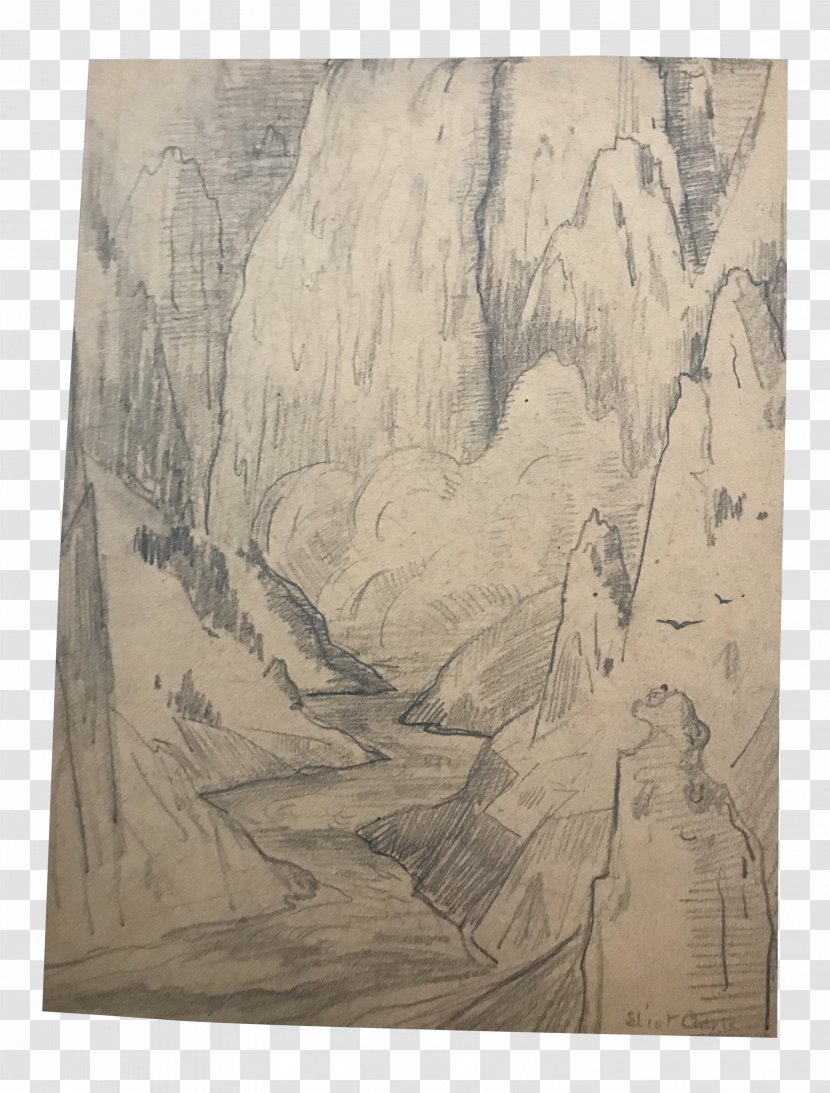 Drawing Sketch Painting Art Pastel - Artwork - Drawings Of Mount Rushmore Vector Transparent PNG