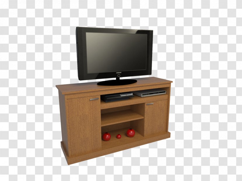Table Drawer Furniture Television Liquid-crystal Display - Wood - LCD Tv Transparent PNG