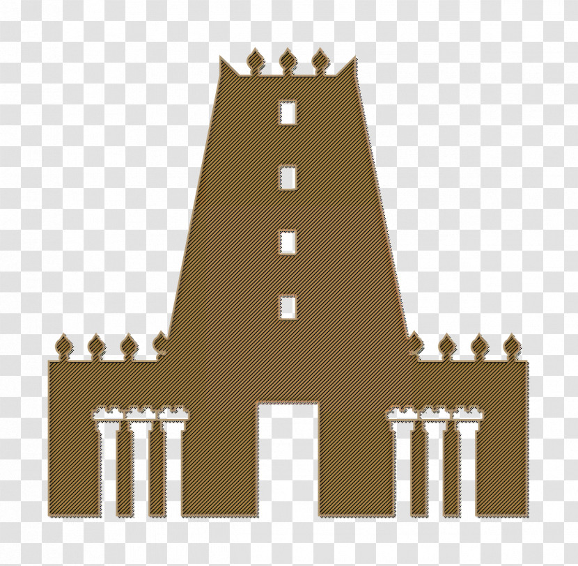 Buildings Icon My Town Public Buildings Icon Hindu Temple Icon Transparent PNG