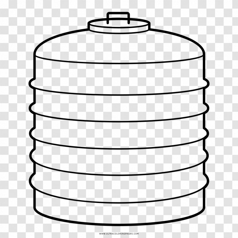 Water Storage Tank Drawing - Food Containers Transparent PNG