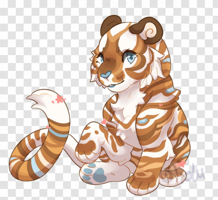 Cat Tiger DeviantArt Illustration Dog - Small To Medium Sized Cats Transparent PNG