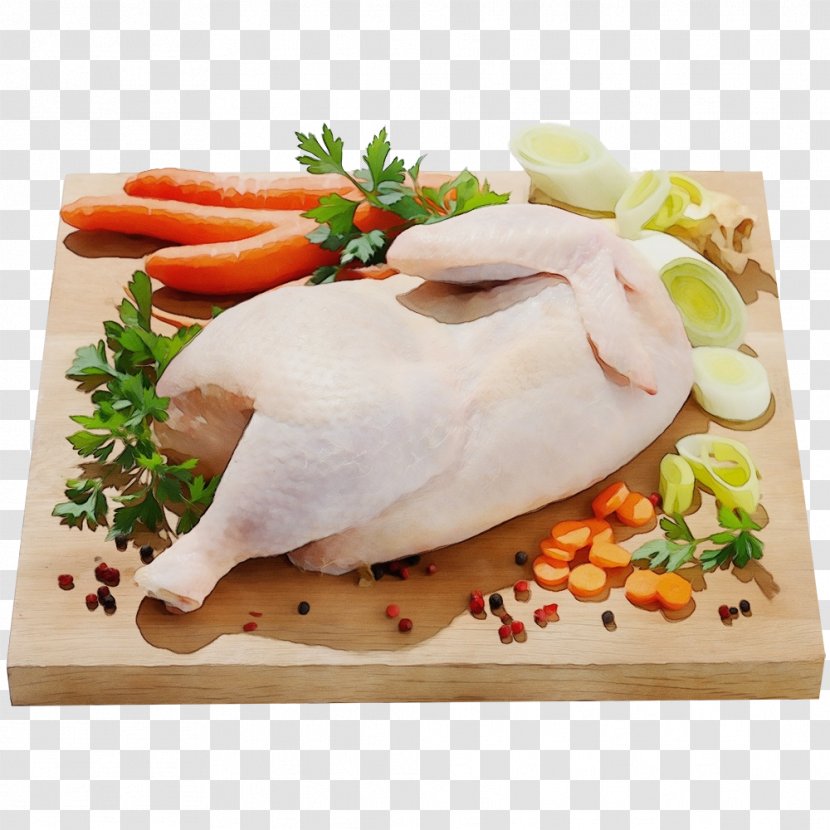 Food Dish Cuisine Ingredient Drunken Chicken - Turkey Meat - Garnish Transparent PNG