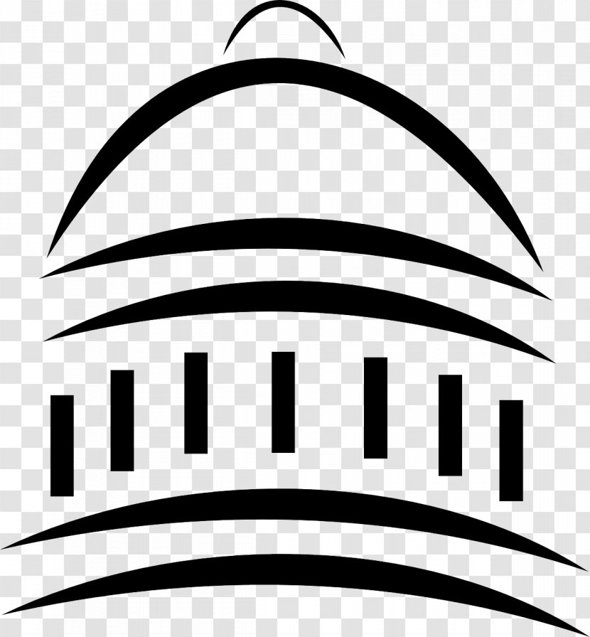United States Capitol Dome Wisconsin State Clip Art - Line - F Transparent PNG