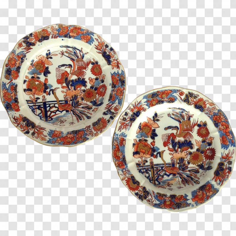 Plate Ironstone China Porcelain Antique Ceramic - Dishware Transparent PNG