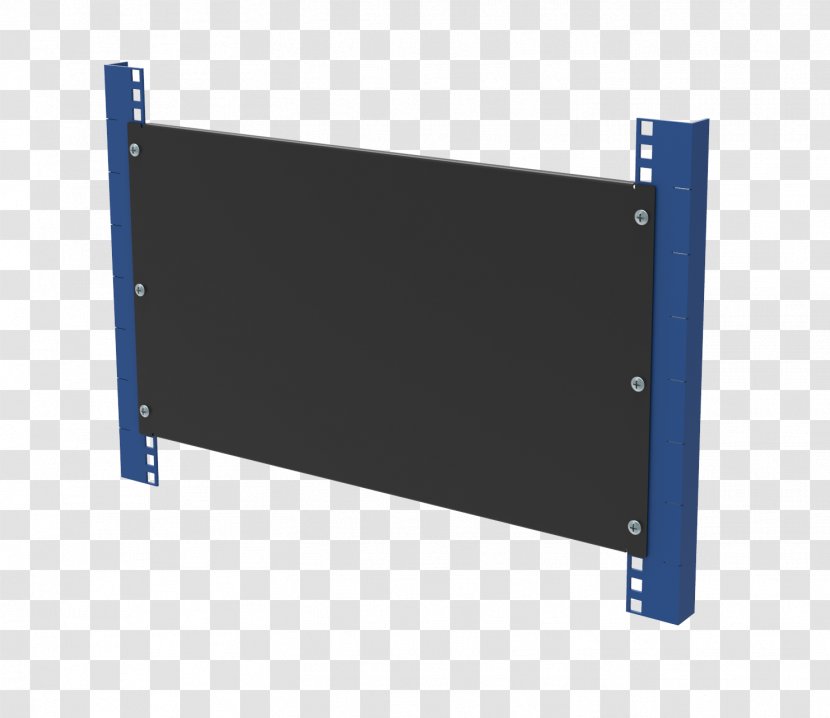 19-inch Rack Unit Electrical Enclosure Patch Panels Computer Servers - Flange - Background Display Transparent PNG