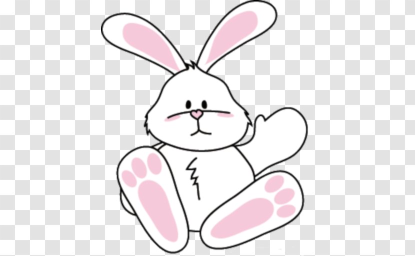 Easter Bunny Egg Basket Clip Art - Smile Transparent PNG