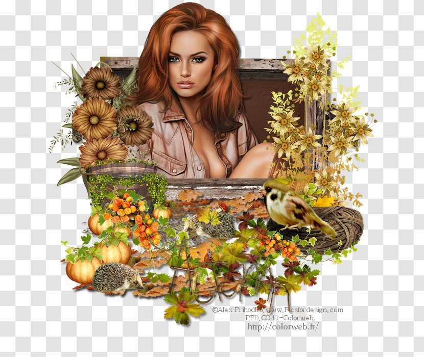 Flower Floral Design Floristry - Autumn Colors Transparent PNG