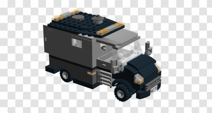 Armored Car Vehicle Van Truck - Lego Transparent PNG