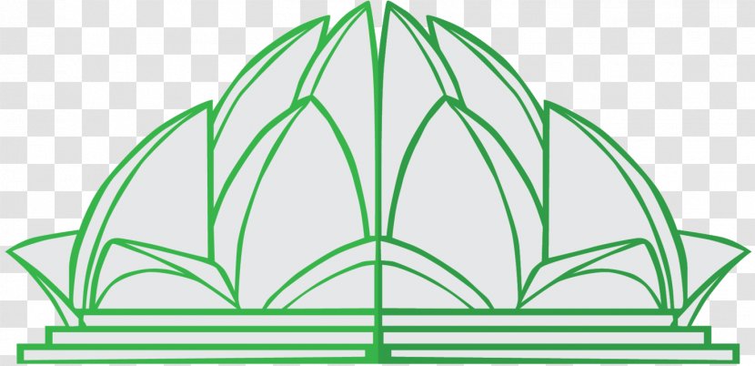 Lotus Temple Image Hindu Harmandir Sahib - Delhi - Green Transparent PNG