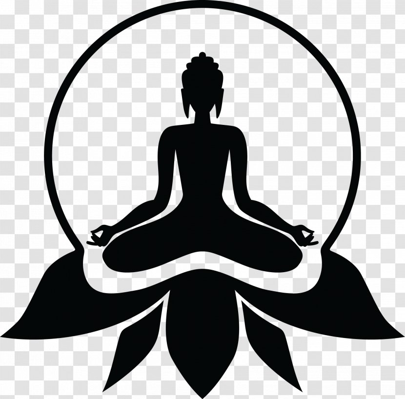 Yoga Symbol Buddhism Lotus Position - Buddhist Symbolism Transparent PNG