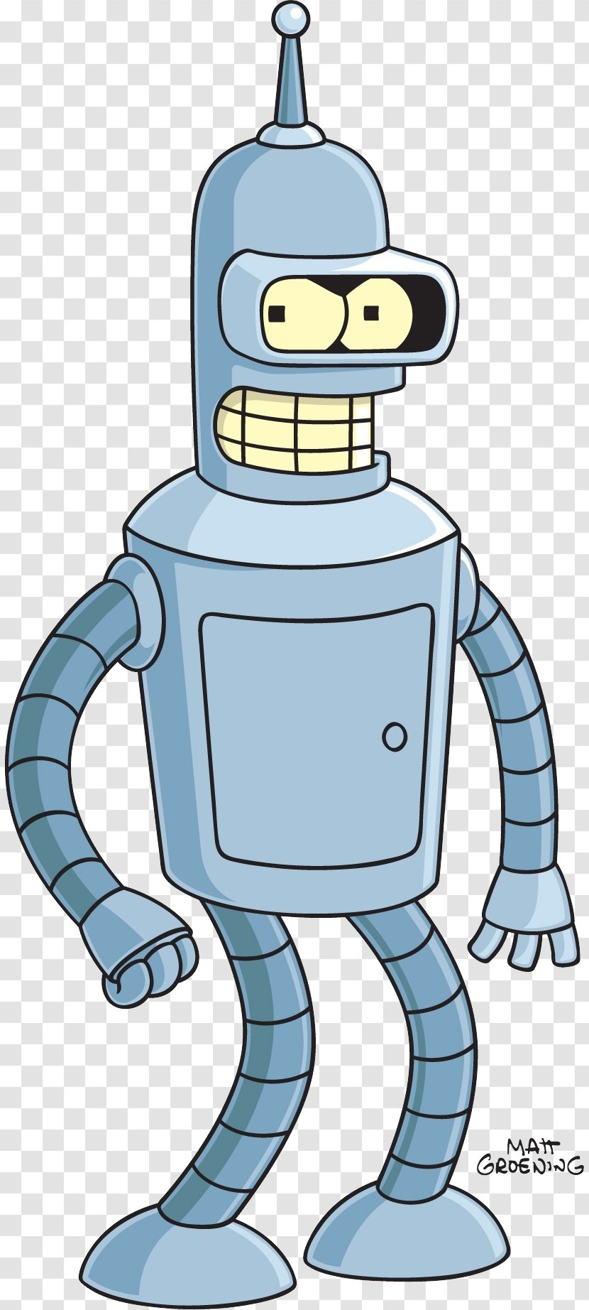 Bender Philip J. Fry HAL 9000 Futurama: Worlds Of Tomorrow YouTube - Fictional Character Transparent PNG