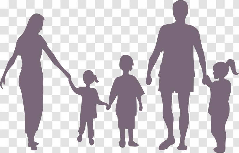 Silhouette Family Child - Recruiter - Silhouettes Transparent PNG