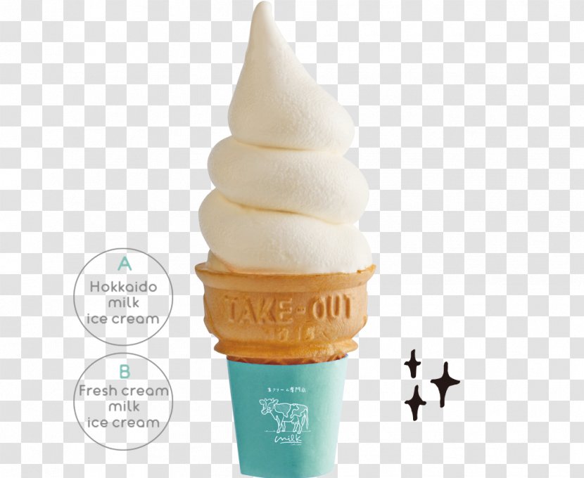 Milk Craft Cream Cafe 生クリーム専門店「ミルク」 なんばCITY店 Namba - Dessert Transparent PNG