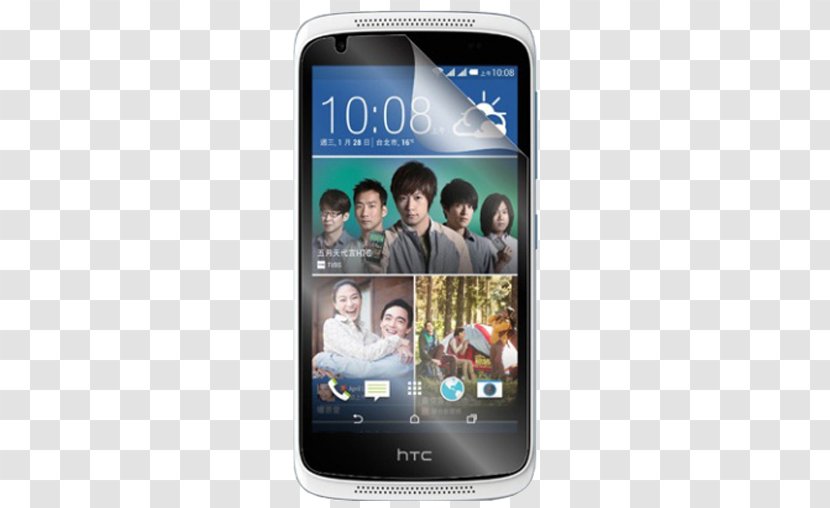 HTC Desire 620 One Mini 2 626 Screen Protectors - Multimedia - Smartphone Transparent PNG