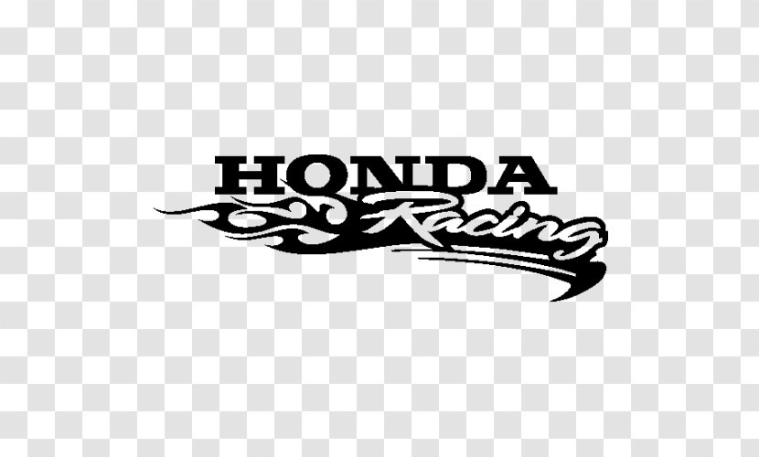 Honda CBR250R/CBR300R CBR600RR Decal Motorcycle - Black And White Transparent PNG