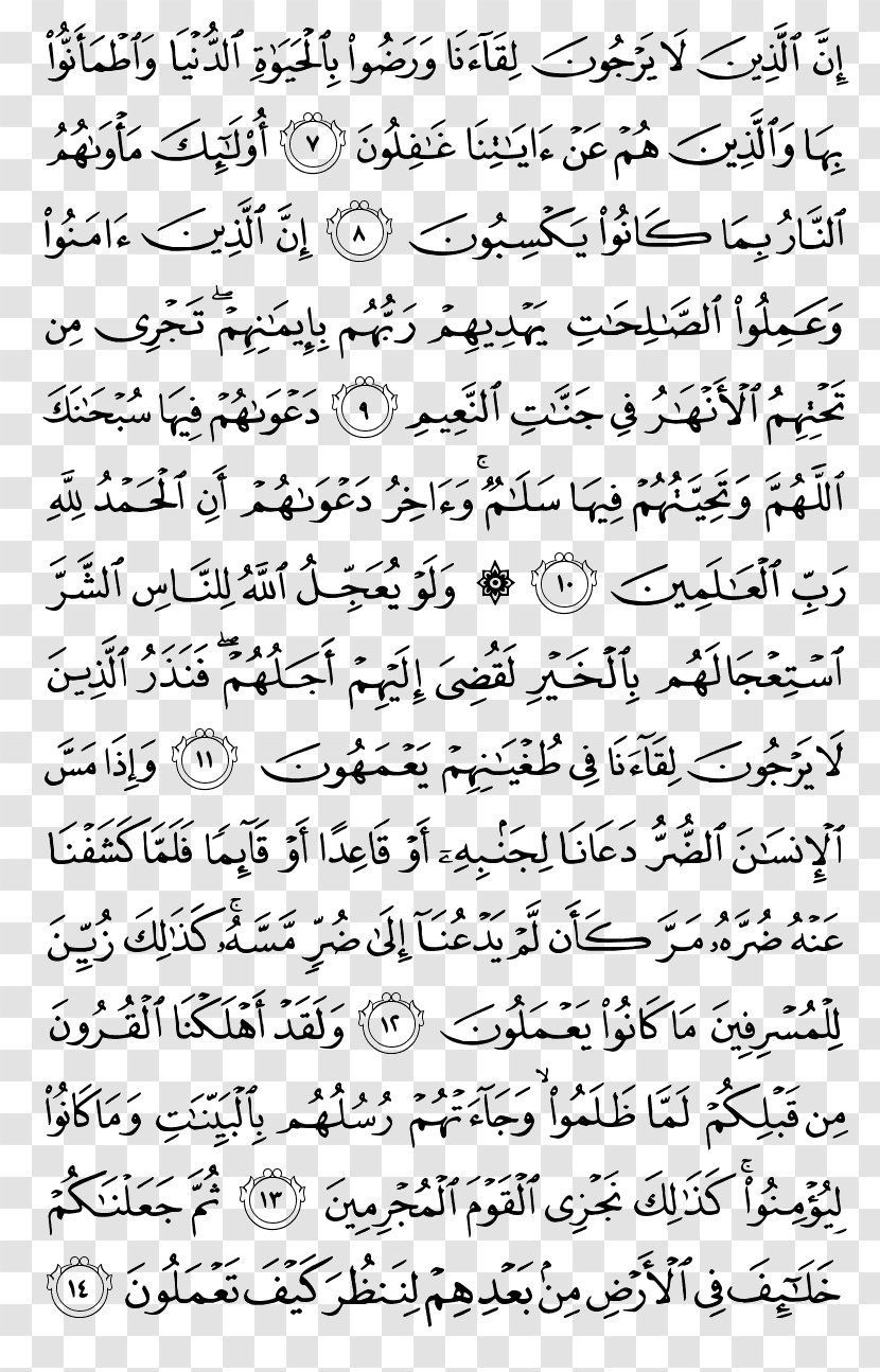 Qur'an Al-Isra Yunus Surah Ayah - Albaqara - Quraan Karem Transparent PNG