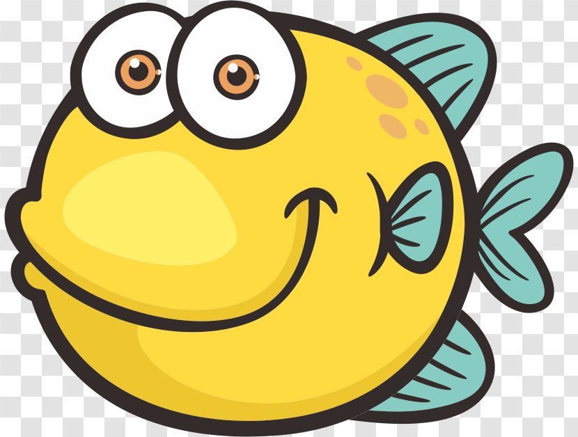 Cartoon Fish - Food - Software Transparent PNG