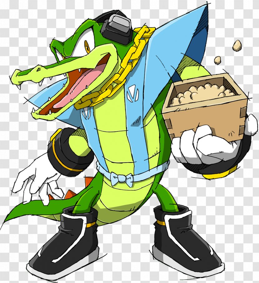 Vector The Crocodile Sonic Hedgehog Jump Crackers Heroes Transparent PNG
