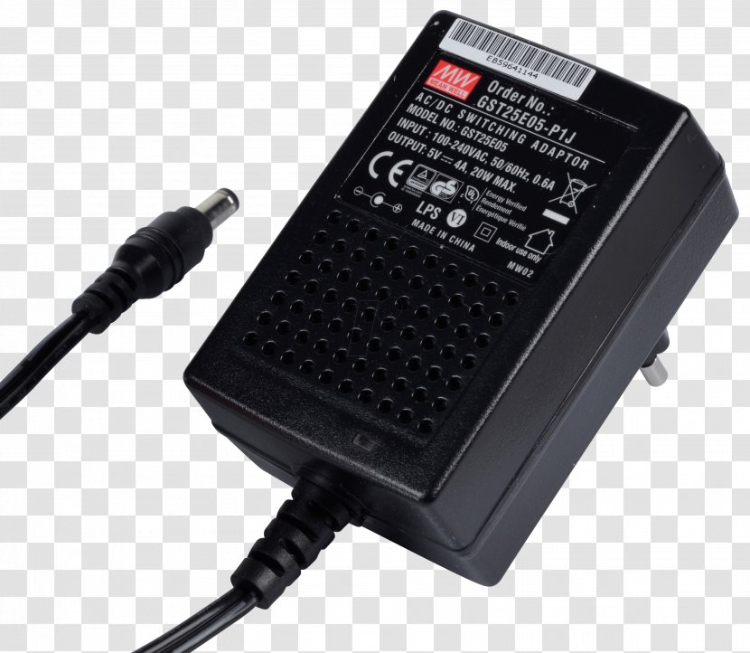 Battery Charger Laptop AC Adapter Power Converters - Computer Component - Supply Transparent PNG