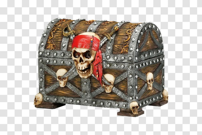 Treasure Piracy Casket Jewellery Box Transparent PNG