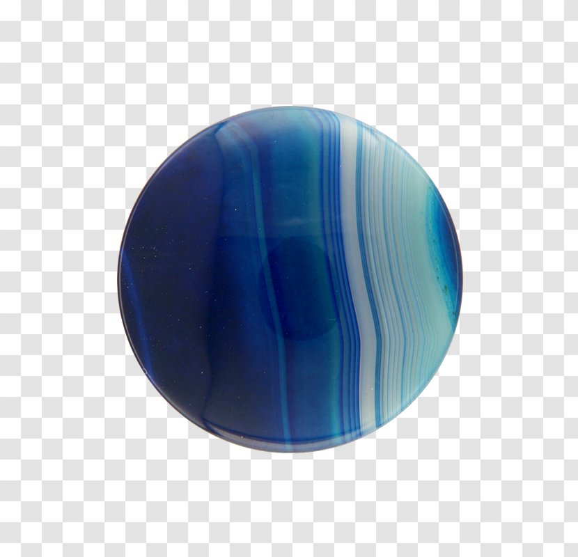 Sphere Jewellery - Blue - Agate Stone Transparent PNG