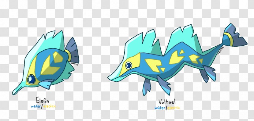 Pokémon Ultra Sun And Moon 12 Tropical Fish - Wing - Electric Pokemon Transparent PNG