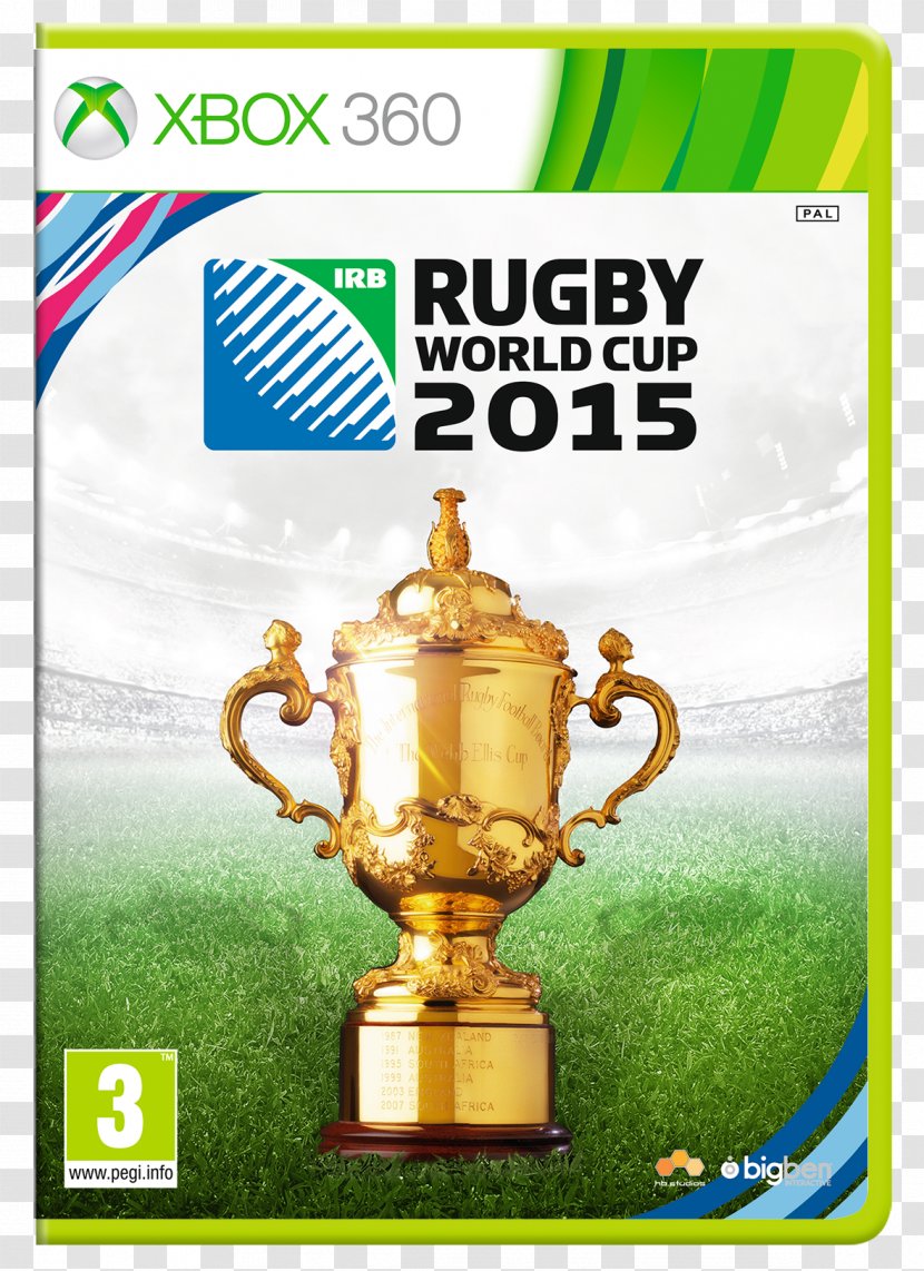 2015 Rugby World Cup Xbox 360 WRC 5 One Transparent PNG