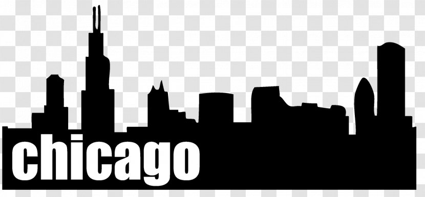 Chicago Drawing Skyline Clip Art - City - Silhouette Transparent PNG