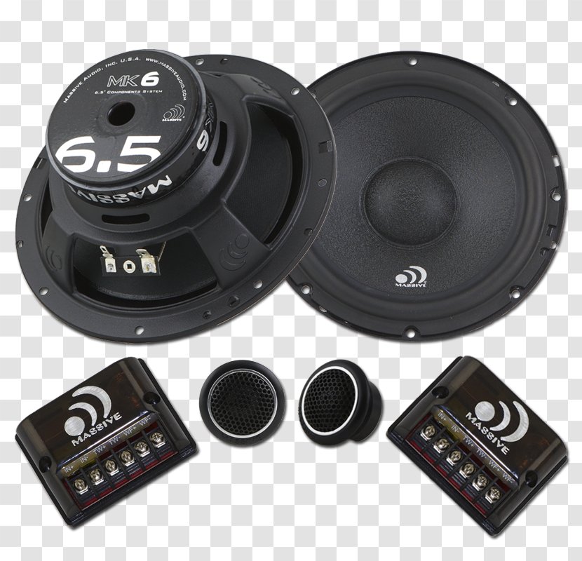 Loudspeaker Car Vehicle Audio Sound Ohm - Component Speaker - Stereo Speakers Transparent PNG