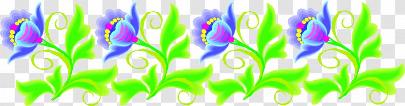 Flower Color Sky Blue Plant - Green Transparent PNG