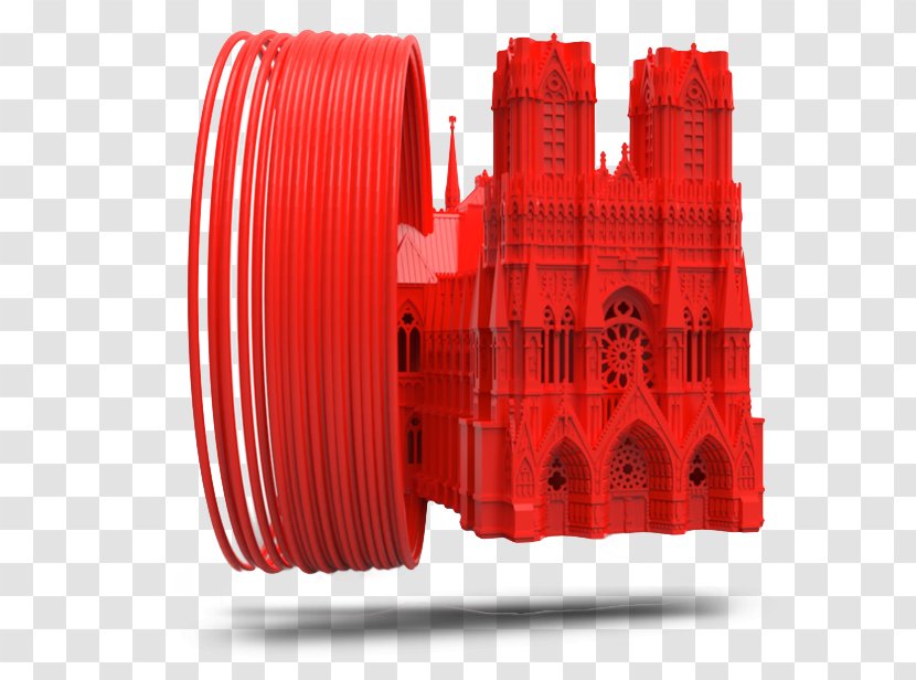 3D Printing Filament Polylactic Acid - London Watercolor Transparent PNG